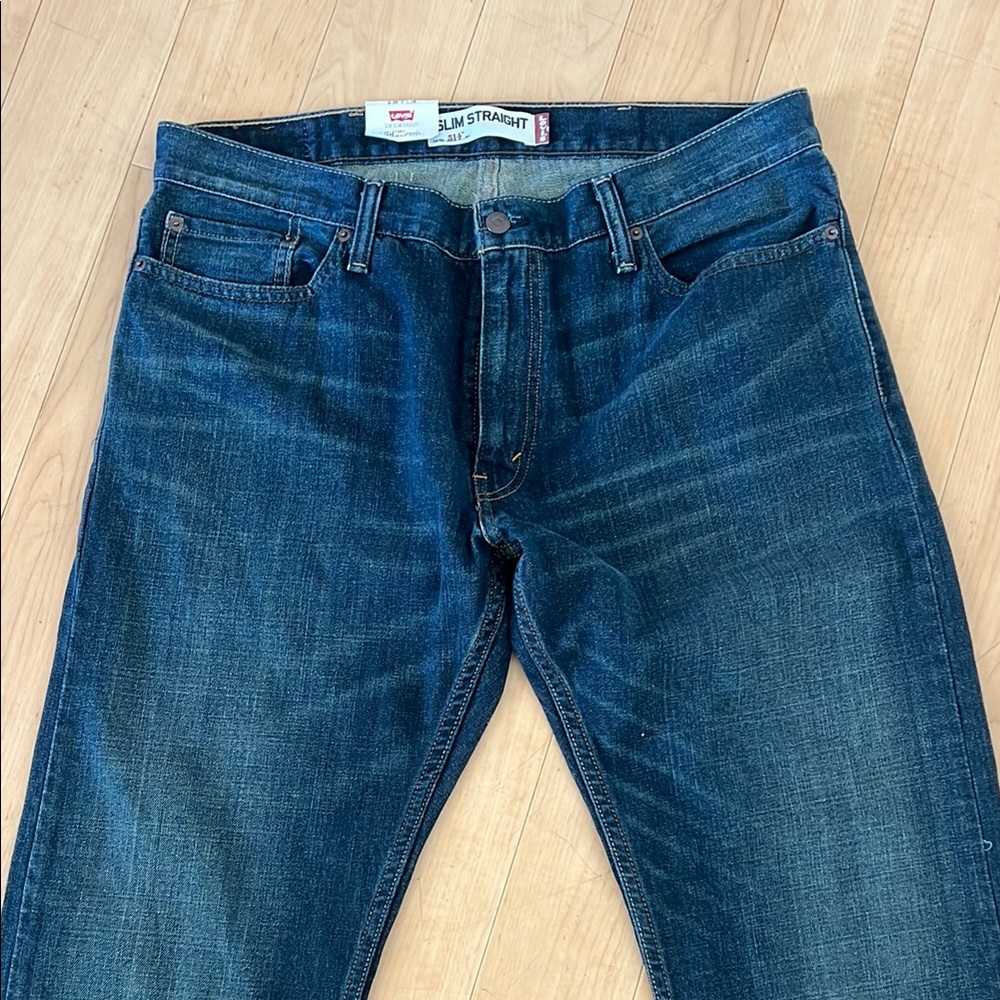 514 Levi's Slim Straight 38x30 - Picture 3 of 11